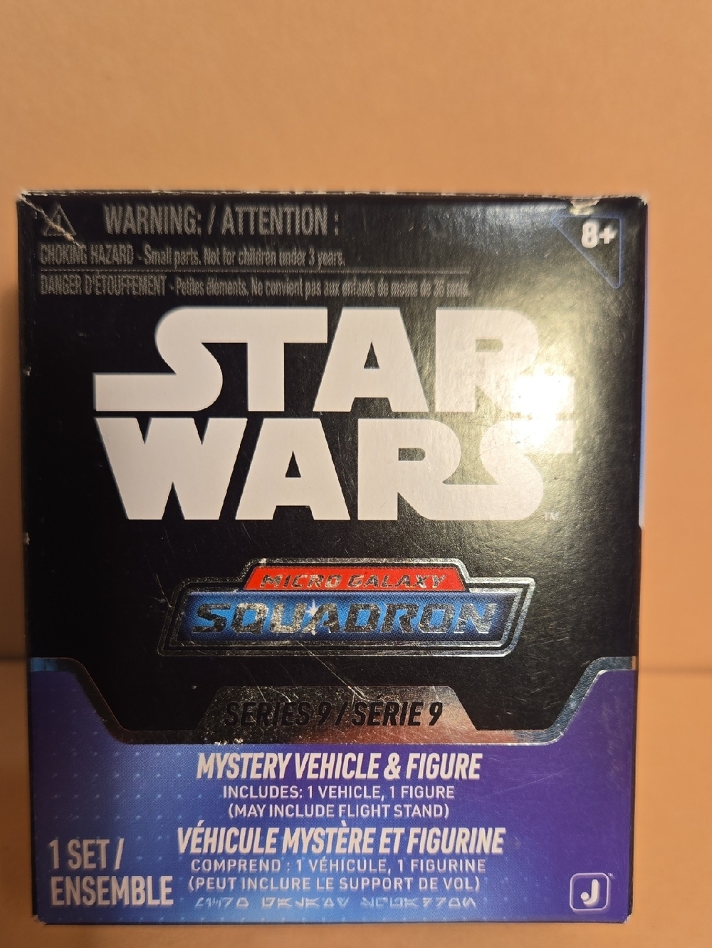 Star Wars Micro Galaxy Squadron Mystery Vehicle & Figure - Black, Blue, Purple